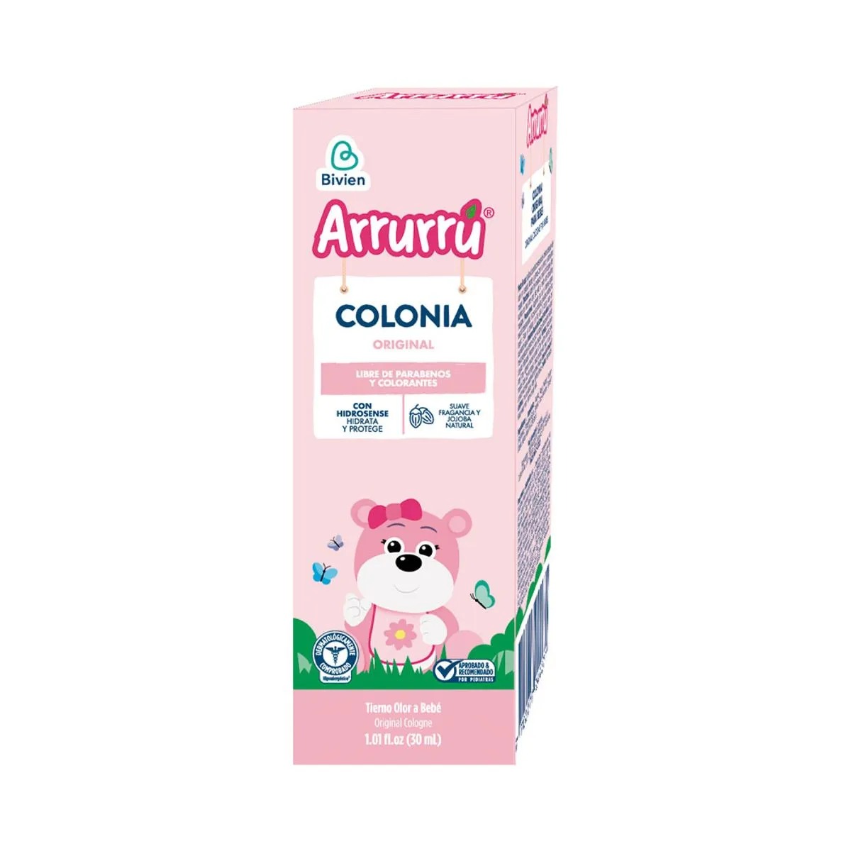 Colonia Arrurrú mini original Rosada 30ML