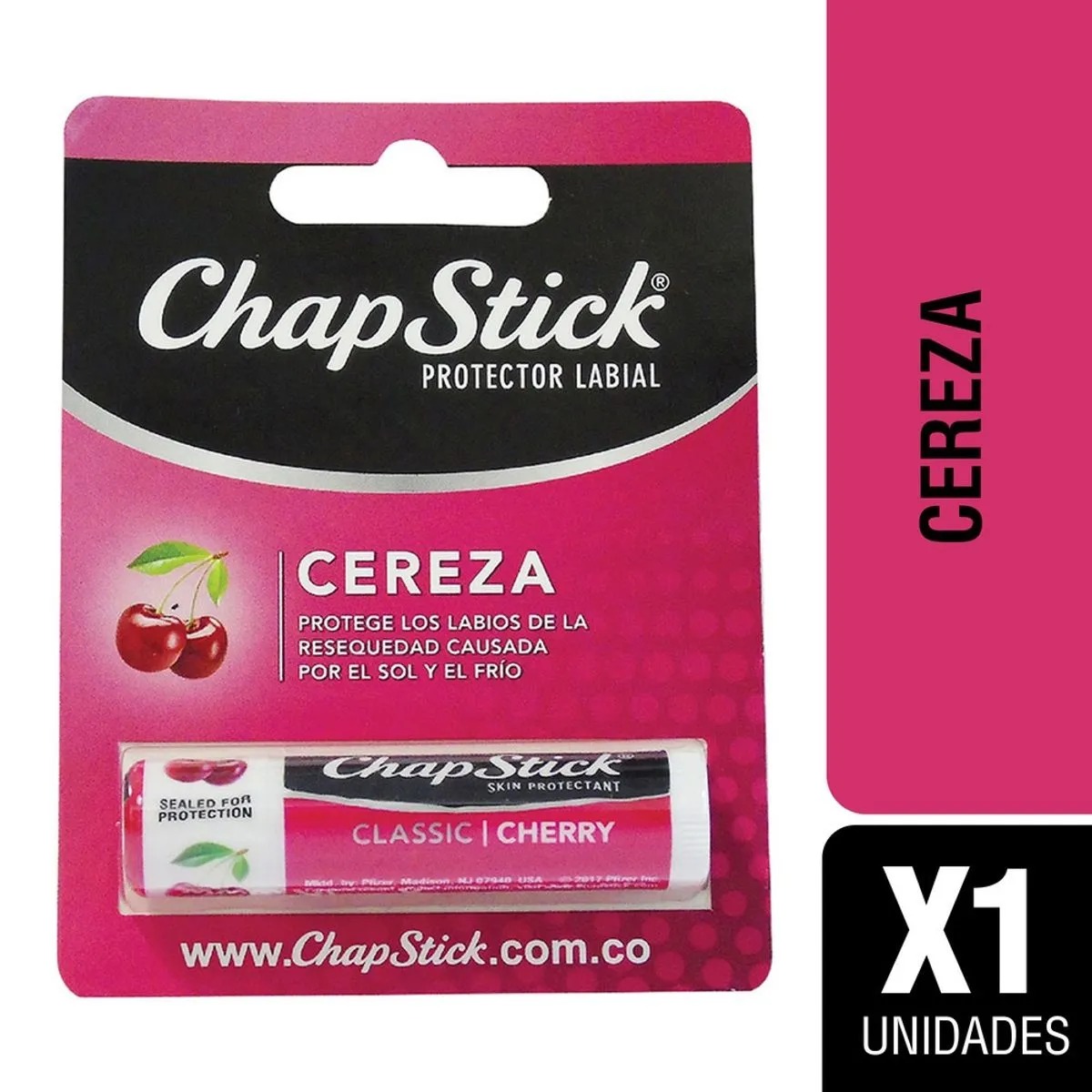 Protector labial ChapStick Cereza (1 und)